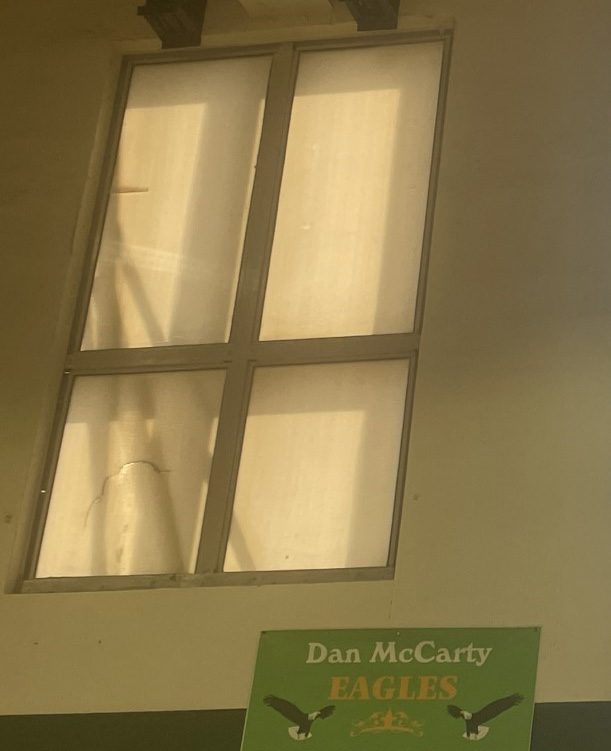 DMMS Gym Windows – Before