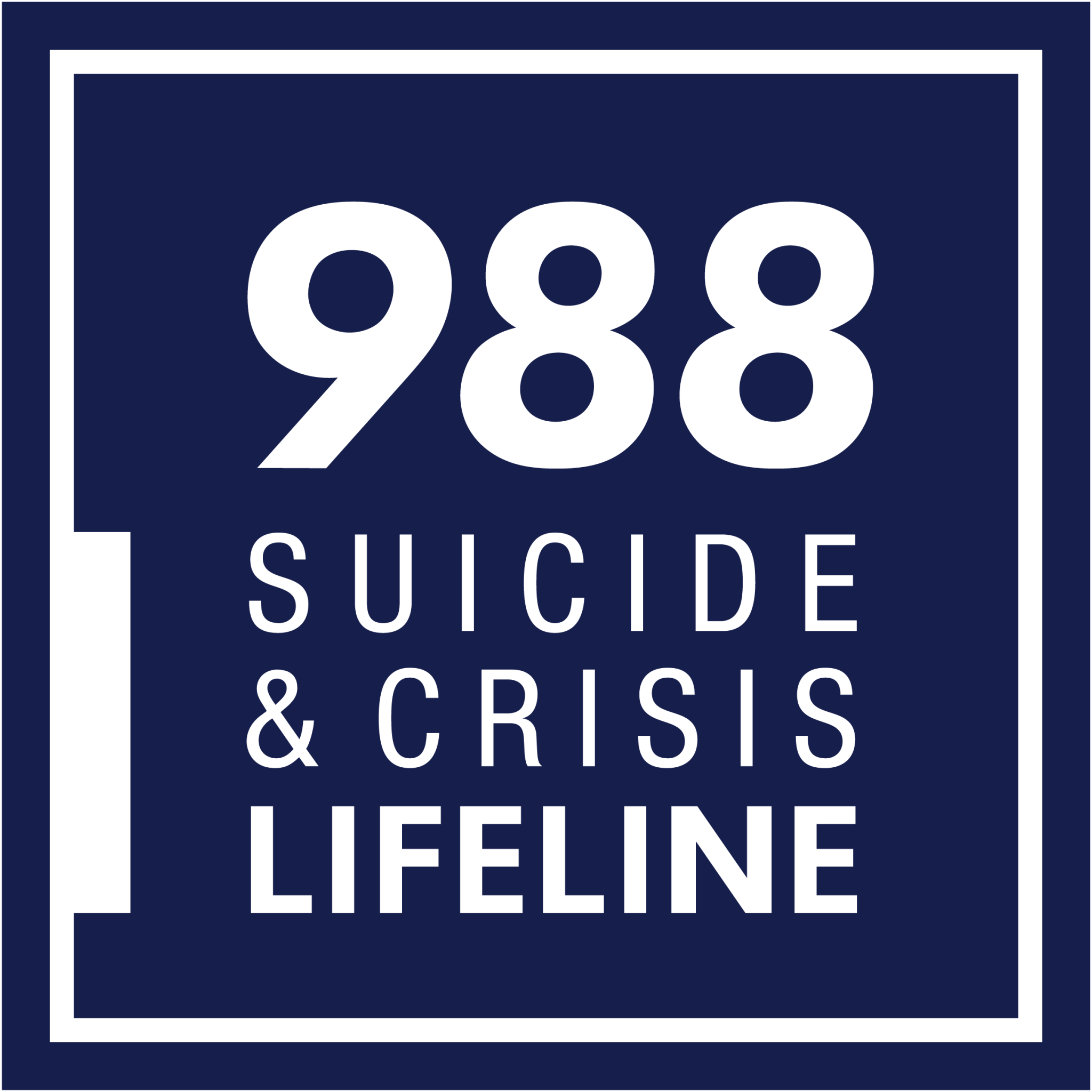 988 Suicide & Crisis Lifeline dial 988