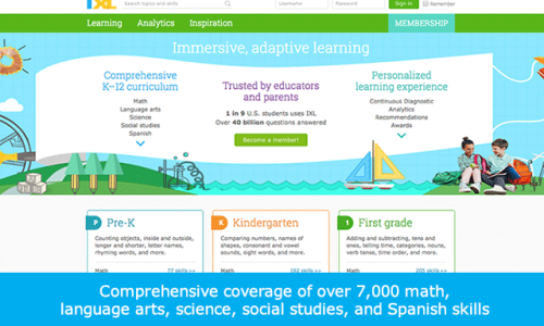 IXL Dashboard