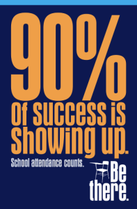 ninety-success-showing-up